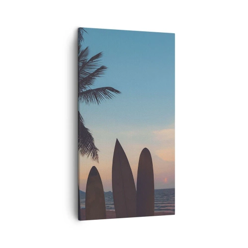 Impression sur toile - Image sur toile - Demain sera amusant aussi - 45x80 cm