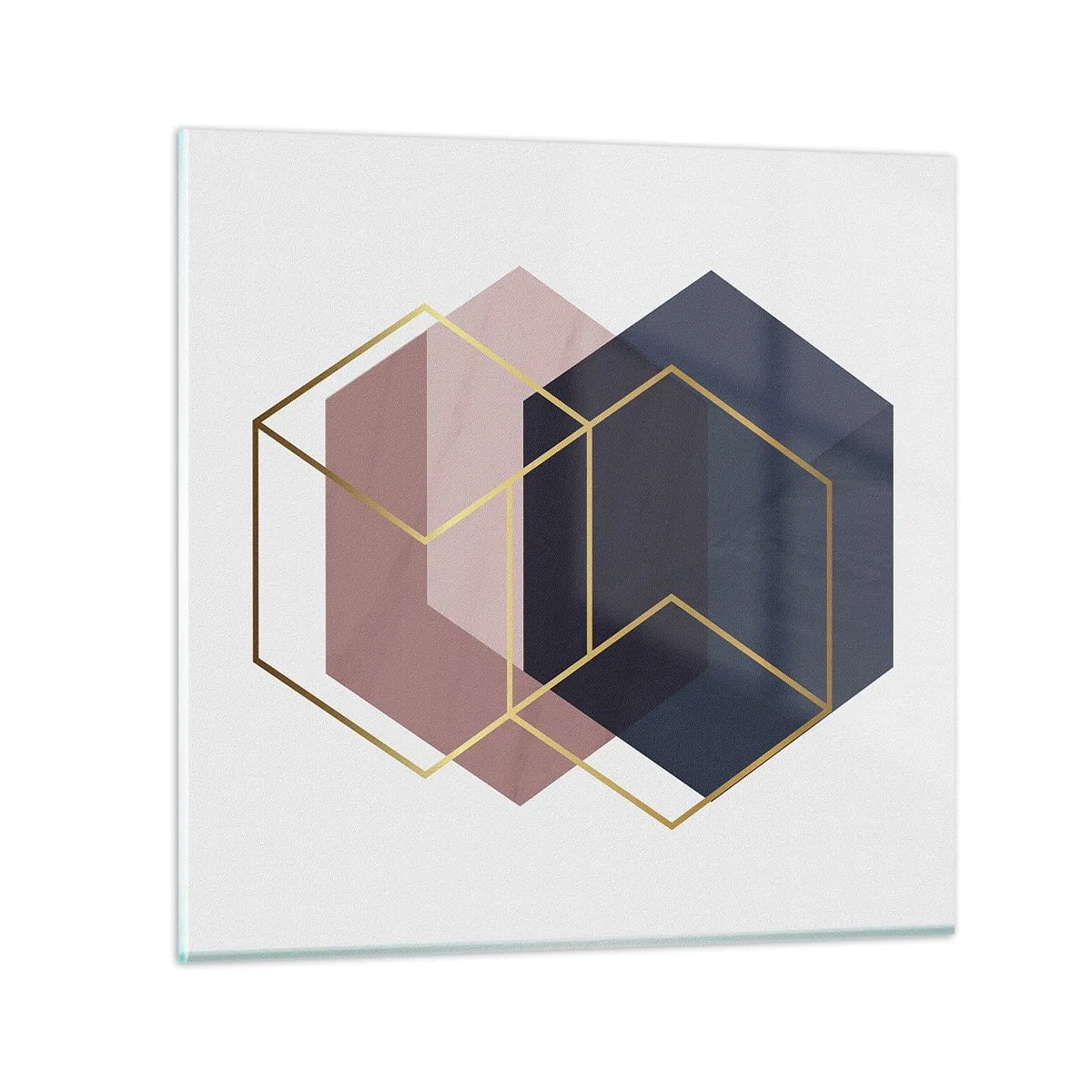 Impression sur verre - Image sur verre - Le pouvoir de la simplicité - 30x30 cm