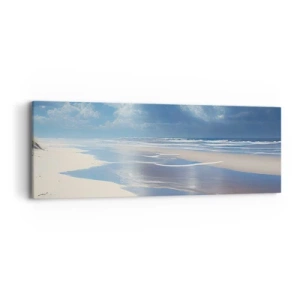 Impression sur toile - Image sur toile - Des vacances paradisiaques - 90x30 cm