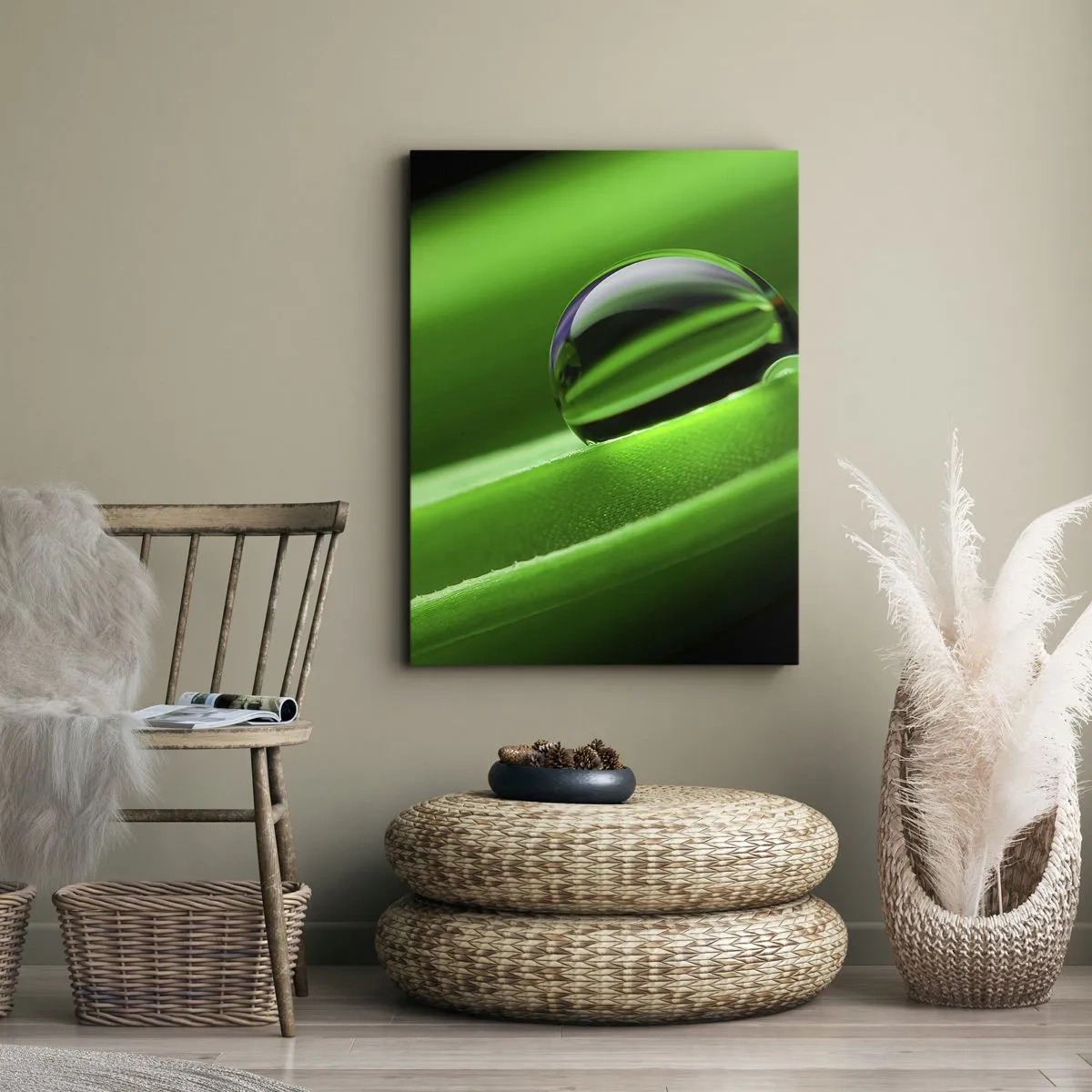 Impression sur toile - Image sur toile - La vie de près - 45x80 cm