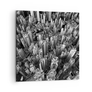 Impression sur toile - Image sur toile - Toujours de plus en plus haut - 50x50 cm