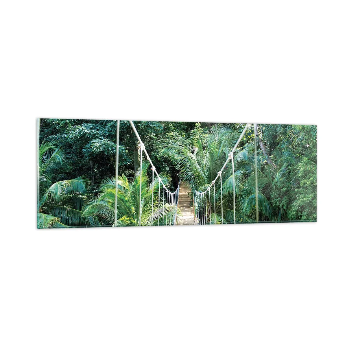 Impression sur verre - Image sur verre - Welcome to the jungle! - 90x30 cm