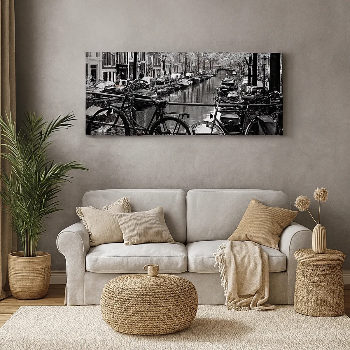 Impression sur toile - Image sur toile - Une vue très hollandaise - 30x30 cm