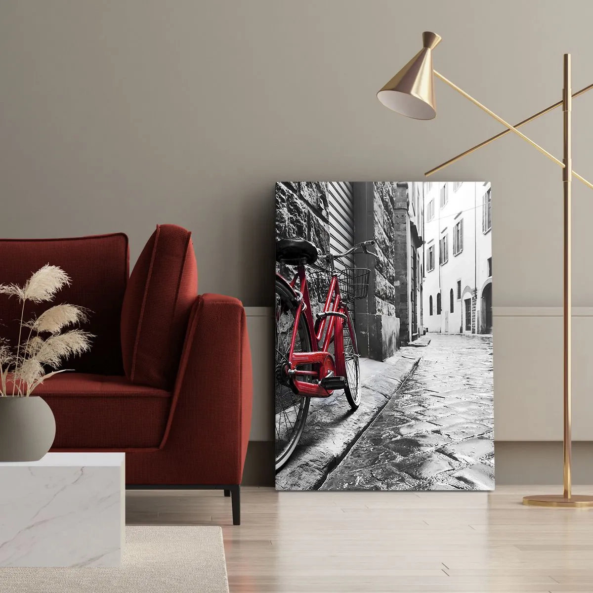 Impression sur toile - Image sur toile - La vraie beauté ne vieillit pas - 65x120 cm