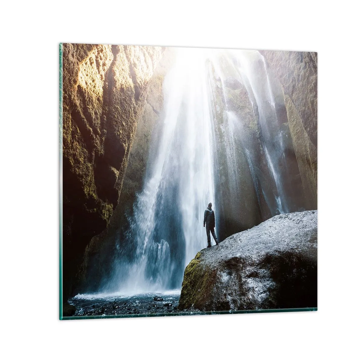 Impression sur verre - Image sur verre - Restauration des proportions - 70x70 cm