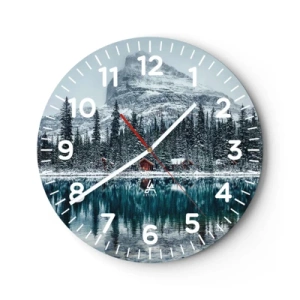 Horloge murale - Pendule murale - Retraite canadienne - 30x30 cm