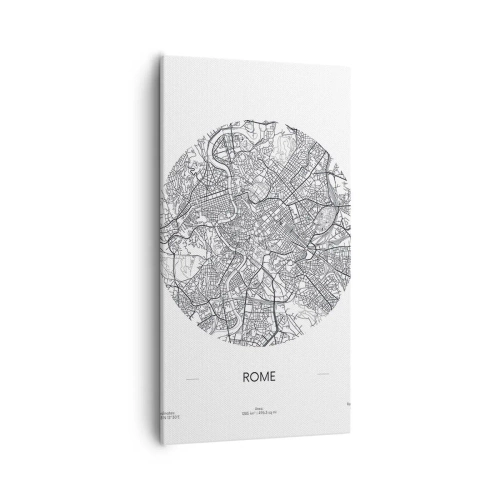 Impression sur toile - Image sur toile - Anatomie de Rome - 55x100 cm