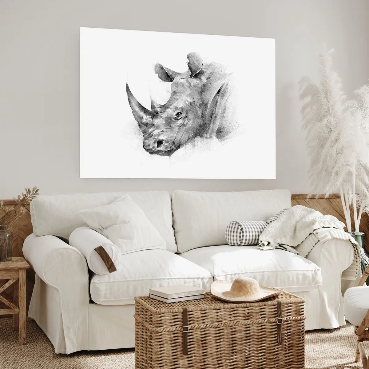 Affiche - Poster - Potrait africain - 40x30 cm