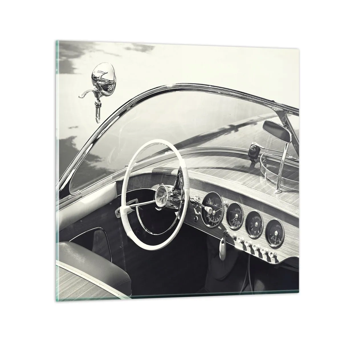 Impression sur verre - Image sur verre - Temps pour riche - 50x50 cm