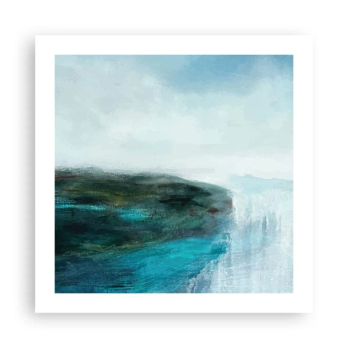Affiche - Poster - Abstraction nautique - 50x50 cm
