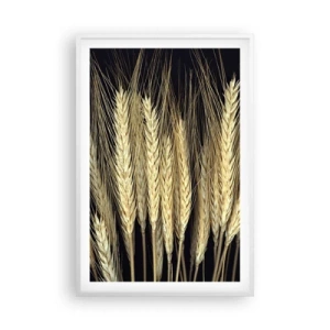 Affiche dans un cadre blanc - Poster - Magie rustique - 61x91 cm