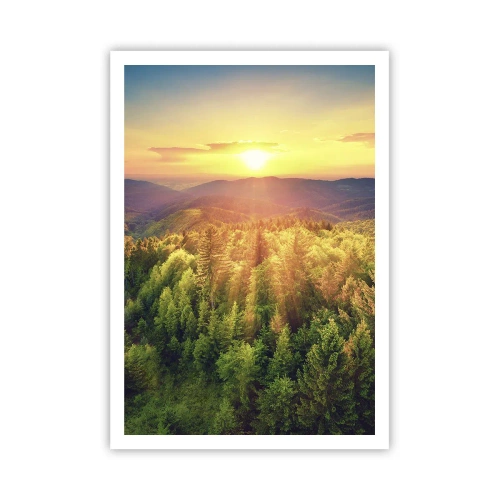 Affiche - Poster - Monts et sommets - 70x100 cm