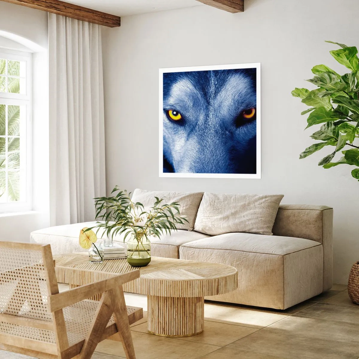 Affiche - Poster - Regars hypnotique - 50x50 cm
