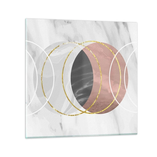 Impression sur verre - Image sur verre - Musique des sphères - 30x30 cm