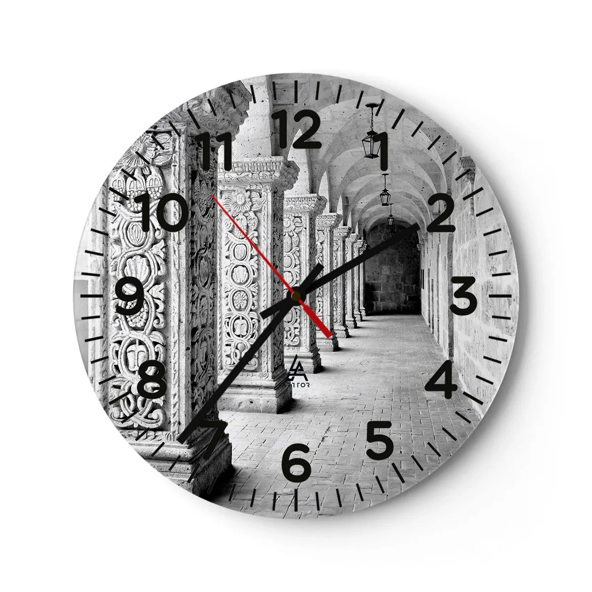 Horloge murale - Pendule murale - Où cela mène-t-il…? - 30x30 cm
