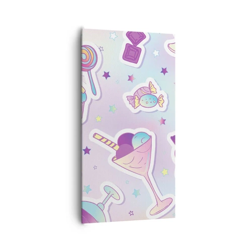 Impression sur toile - Image sur toile - Pour que tous les jours soit un anniversaire - 65x120 cm