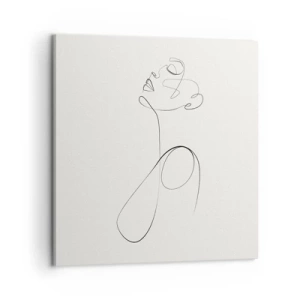 Impression sur toile - Image sur toile - En boucle dans les rêves - 60x60 cm