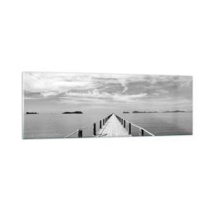 Impression sur verre - Image sur verre - Et peut-être un voyage... - 90x30 cm