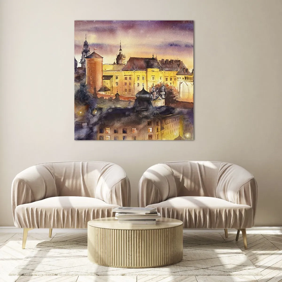 Impression sur verre - Image sur verre - Histoire et conte de fées - 40x40 cm