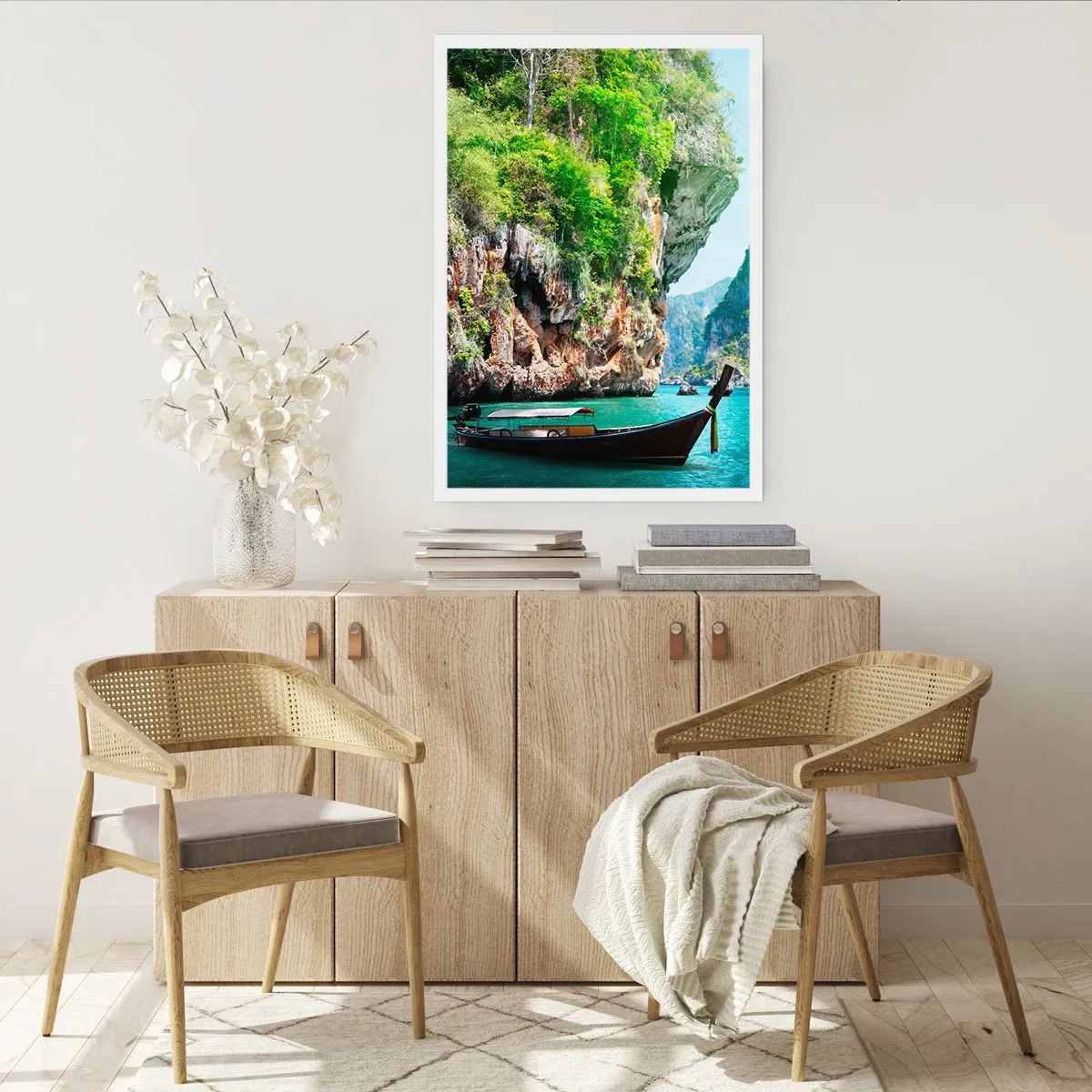 Affiche - Poster - Une invitation à un voyage exotique - 40x50 cm