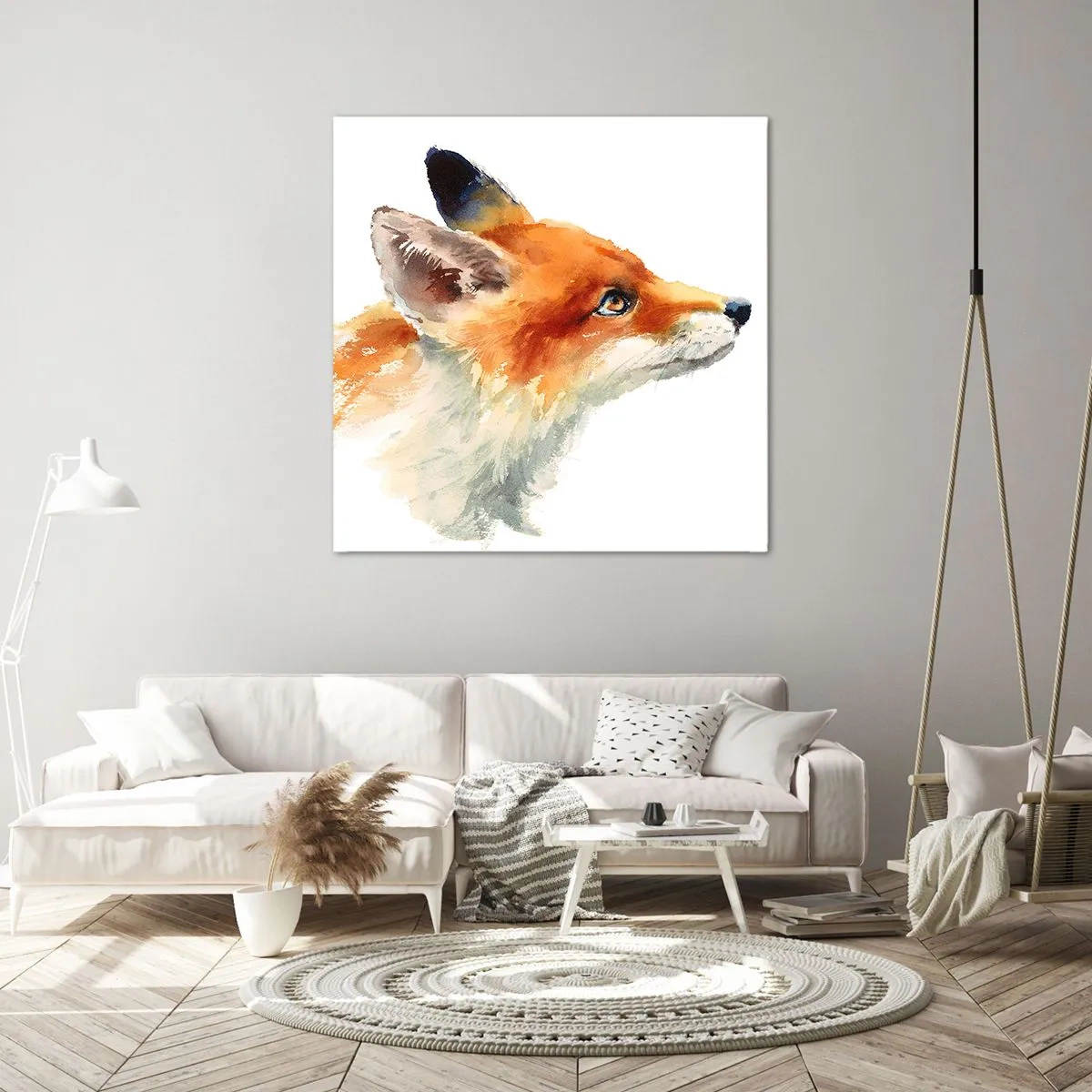 Impression sur toile - Image sur toile - Vous ne pouvez jamais être trop prudent - 70x70 cm