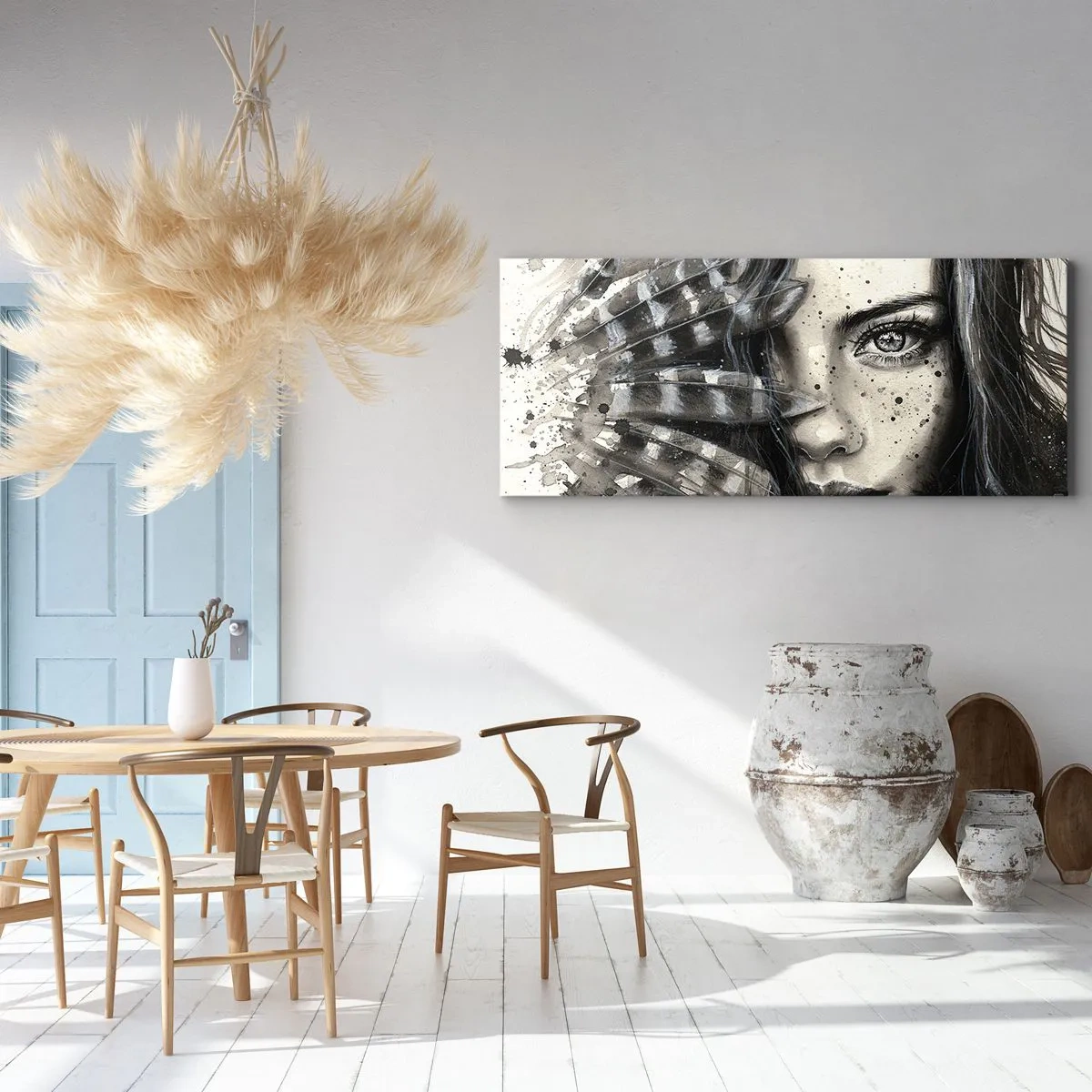 Impression sur toile - Image sur toile - Beauté sauvage - 100x40 cm