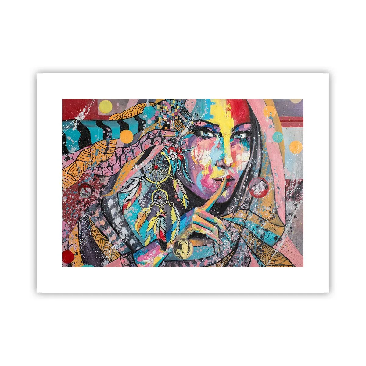 Affiche - Poster - Taisez-vous jusqu'à ce que vous compreniez - 40x30 cm