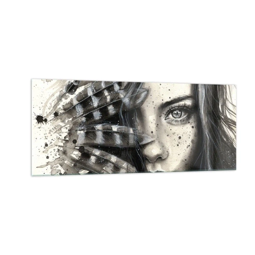 Impression sur verre - Image sur verre - Beauté sauvage - 100x40 cm