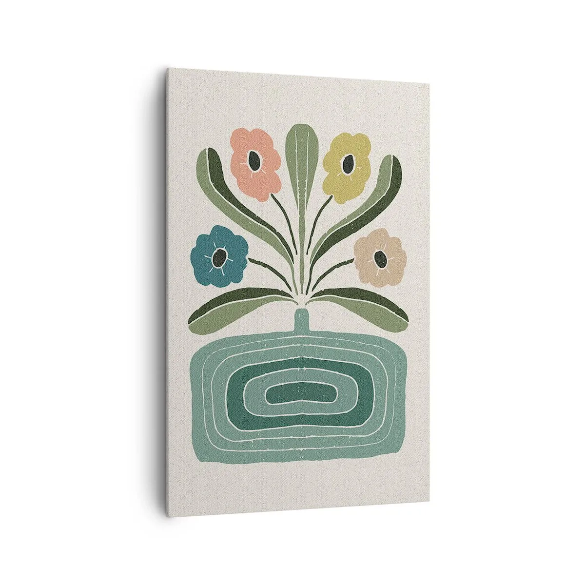 Impression sur toile - Image sur toile - Bouquet symétrique - 80x120 cm