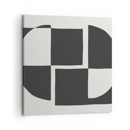 Impression sur toile - Image sur toile - Antithèse - Synthèse - 50x50 cm