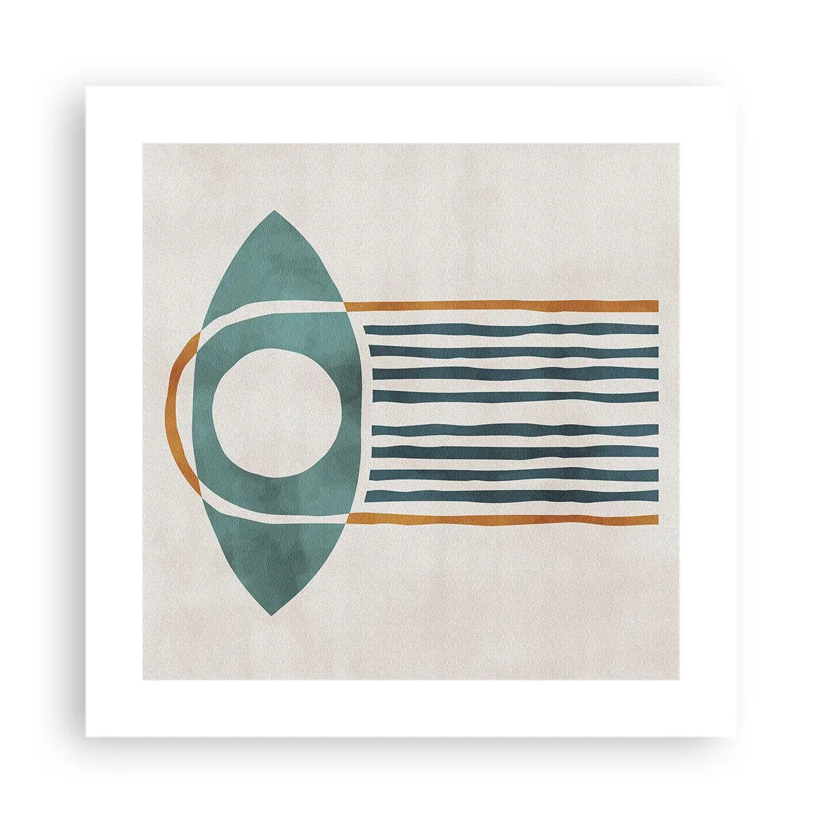 Affiche - Poster - Signes et rituels - 40x40 cm