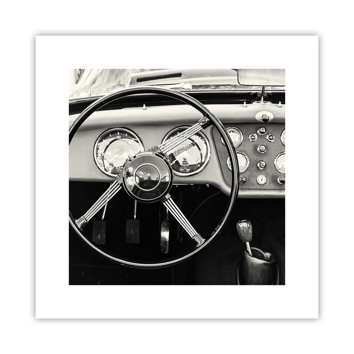 Affiche - Poster - Rêve de collectionneur - 30x30 cm