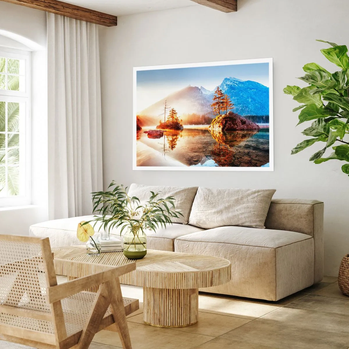 Affiche - Poster - La nature sous un nouveau jour - 40x30 cm