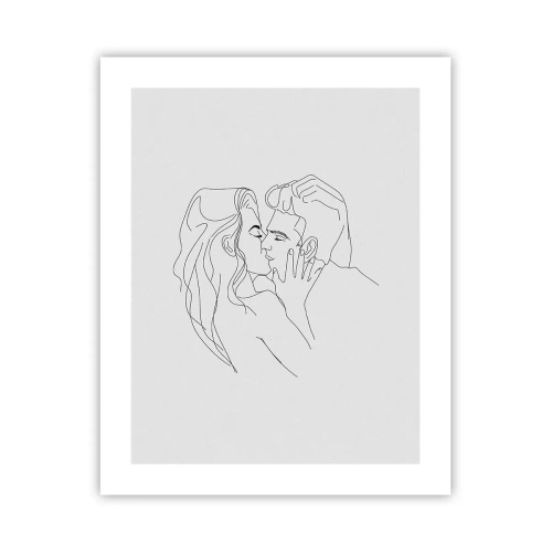 Affiche - Poster - La même ligne - 40x50 cm