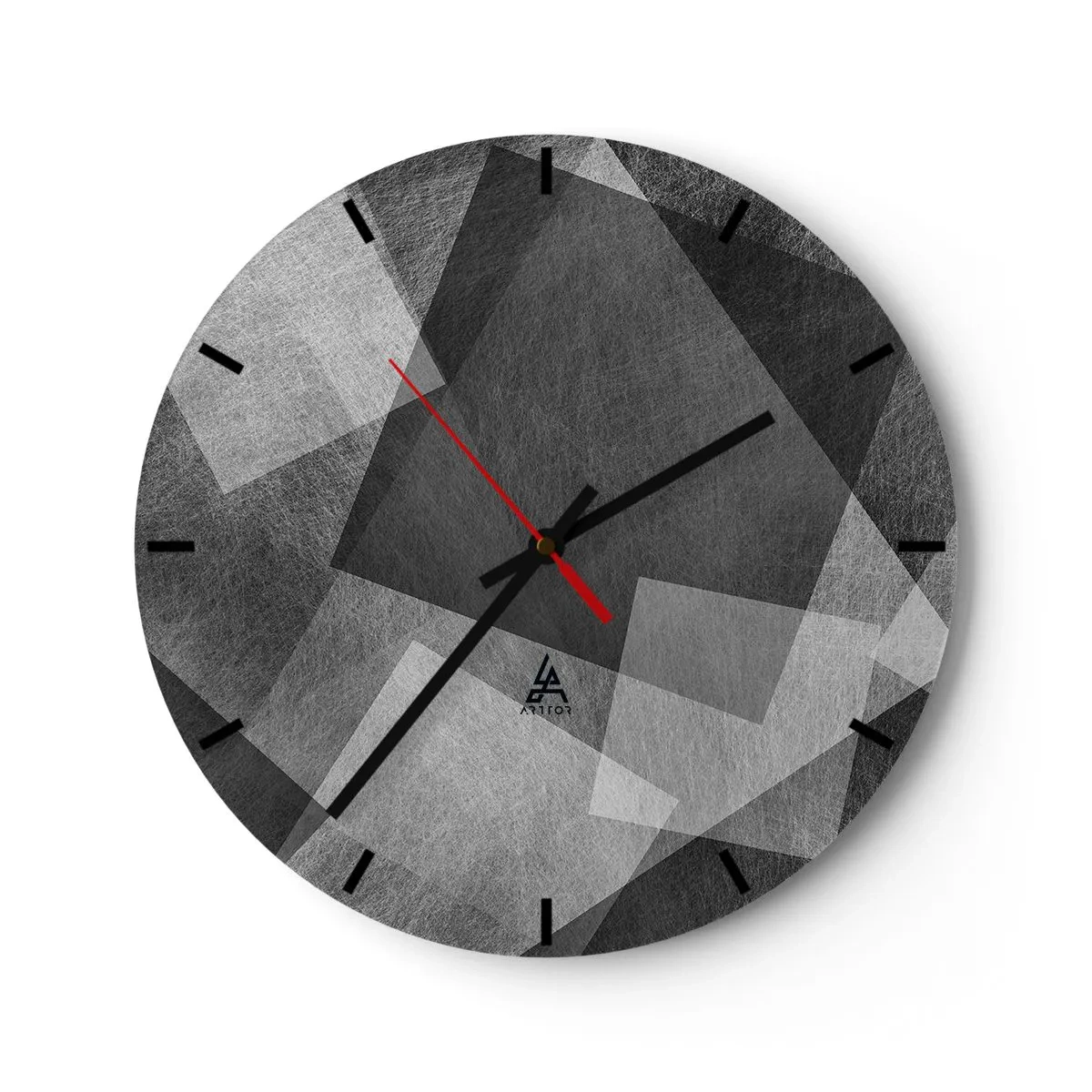 Horloge murale - Pendule murale - Le symbole éternel de durabilité et d'ordre - 40x40 cm