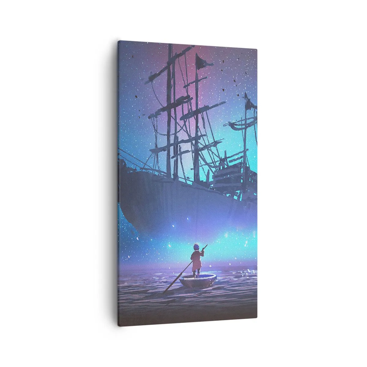 Impression sur toile - Image sur toile - A la rencontre du mythe de la mer - 55x100 cm