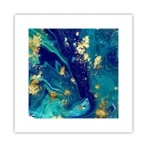 Affiche - Poster - Les pétales du soleil - 30x30 cm