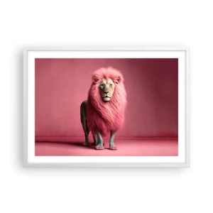 Affiche dans un cadre blanc - Poster - Et tu n'as plus peur - 70x50 cm