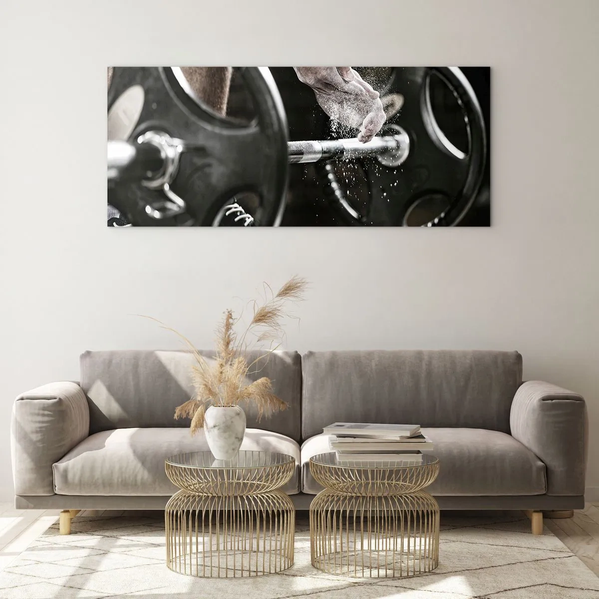 Impression sur verre - Image sur verre - Défi accepté! - 90x30 cm