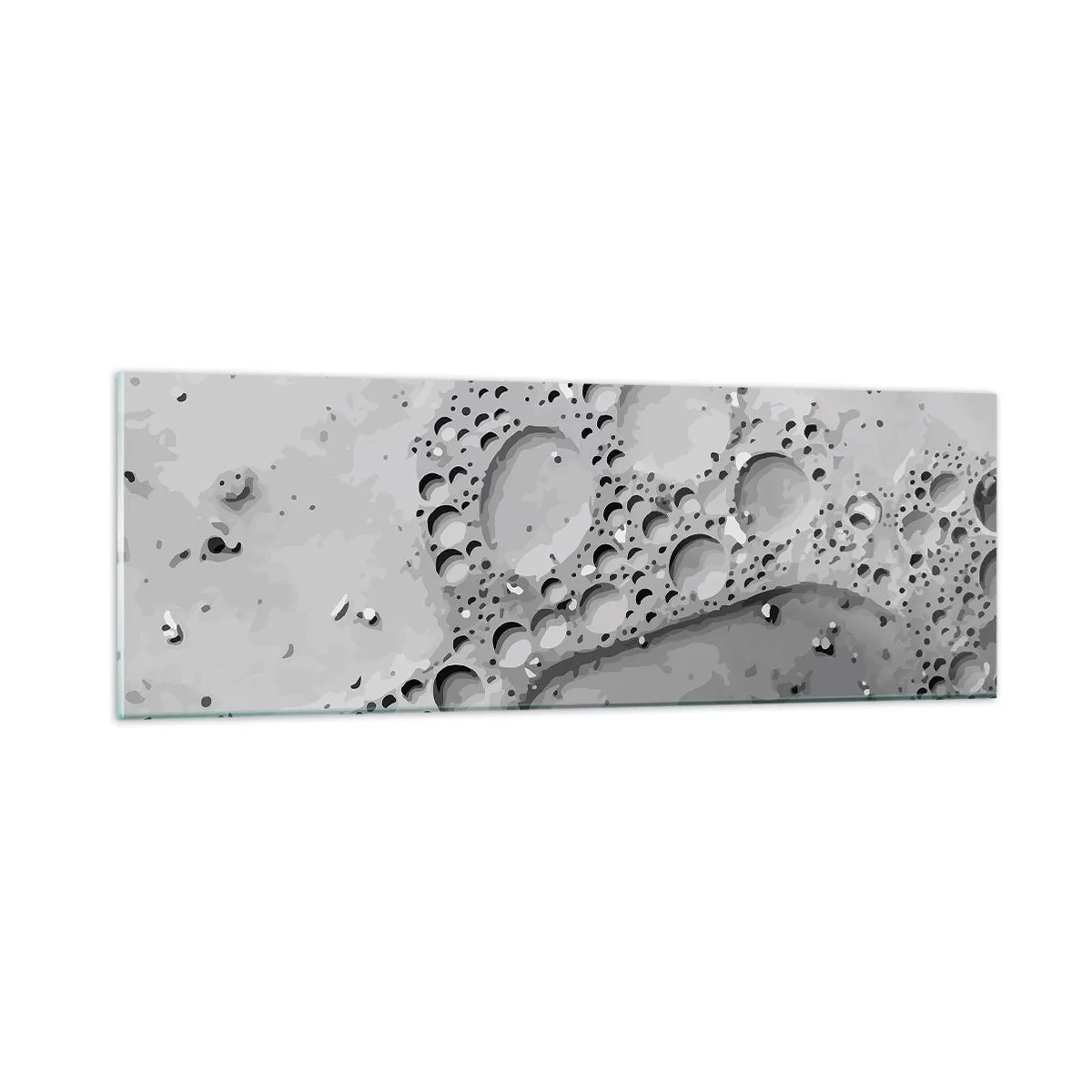 Impression sur verre - Image sur verre - Sentier de mousse - 90x30 cm