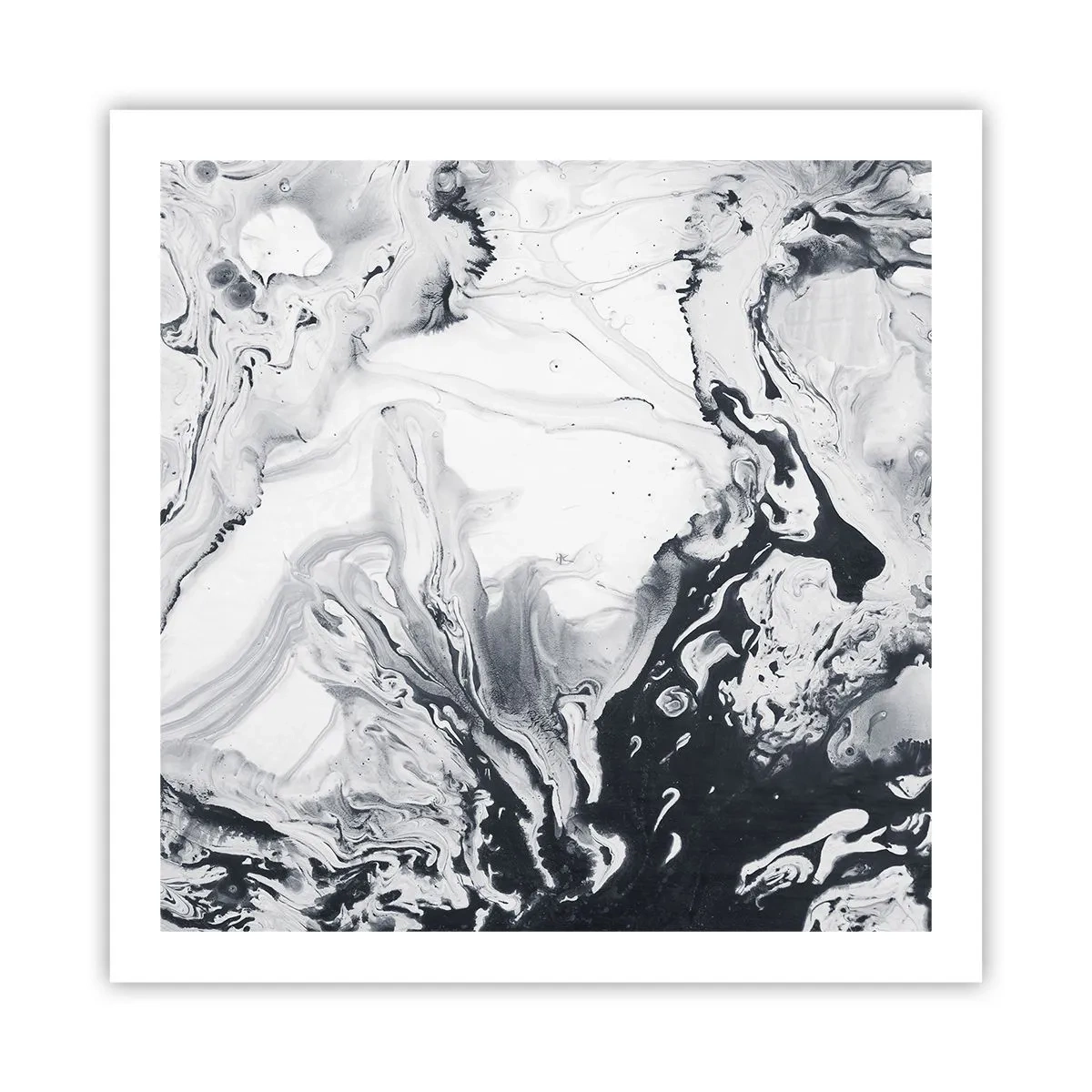 Affiche - Poster - Au centre de la Terre - 60x60 cm