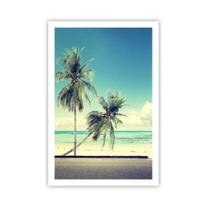 Affiche - Poster - Il est temps de commencer les vacances - 61x91 cm