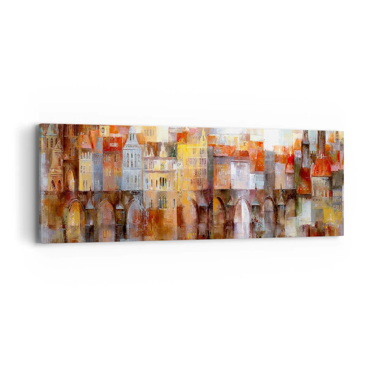 Impression sur toile - Image sur toile - C'est aussi beau sous le pont - 90x30 cm