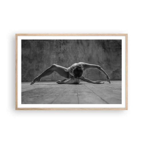 Affiche dans un chêne clair - Poster - Symétrie trouvée - 91x61 cm