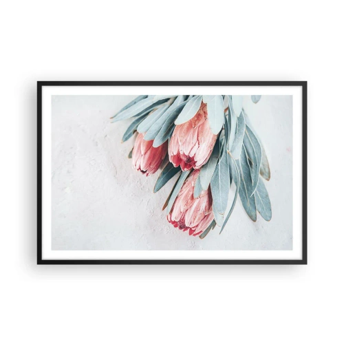 Affiche dans un cadre noir - Poster - Honte de leur propre beauté - 91x61 cm