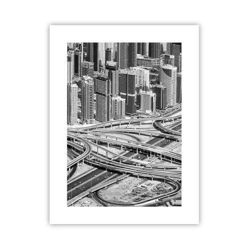 Affiche - Poster - Dubaï - la ville impossible - 30x40 cm
