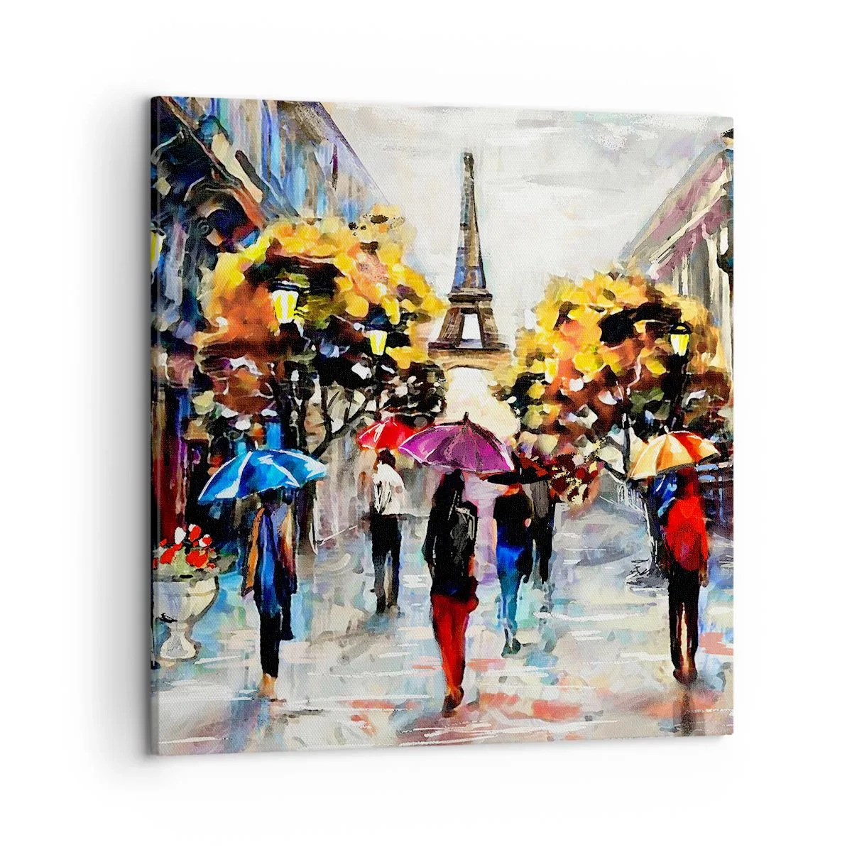 Impression sur toile - Image sur toile - Particulièrement beau en automne - 50x50 cm