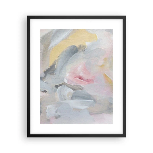 Affiche dans un cadre noir - Poster - Dans un monde pastel - 40x50 cm