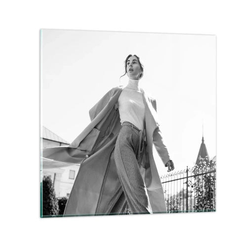 Impression sur verre - Image sur verre - Tu viens avec moi? - 50x50 cm