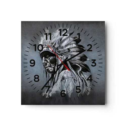 Horloge murale - Pendule murale - Retour aux sources - 40x40 cm